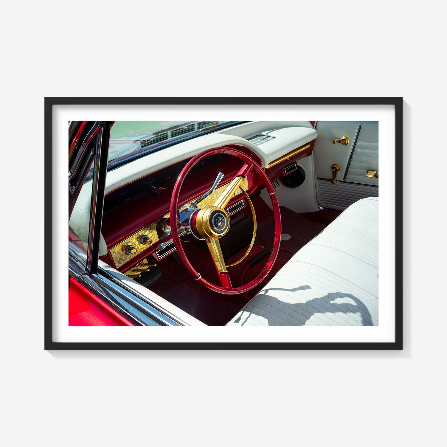 GOLD AND RED CLASSIC DASH