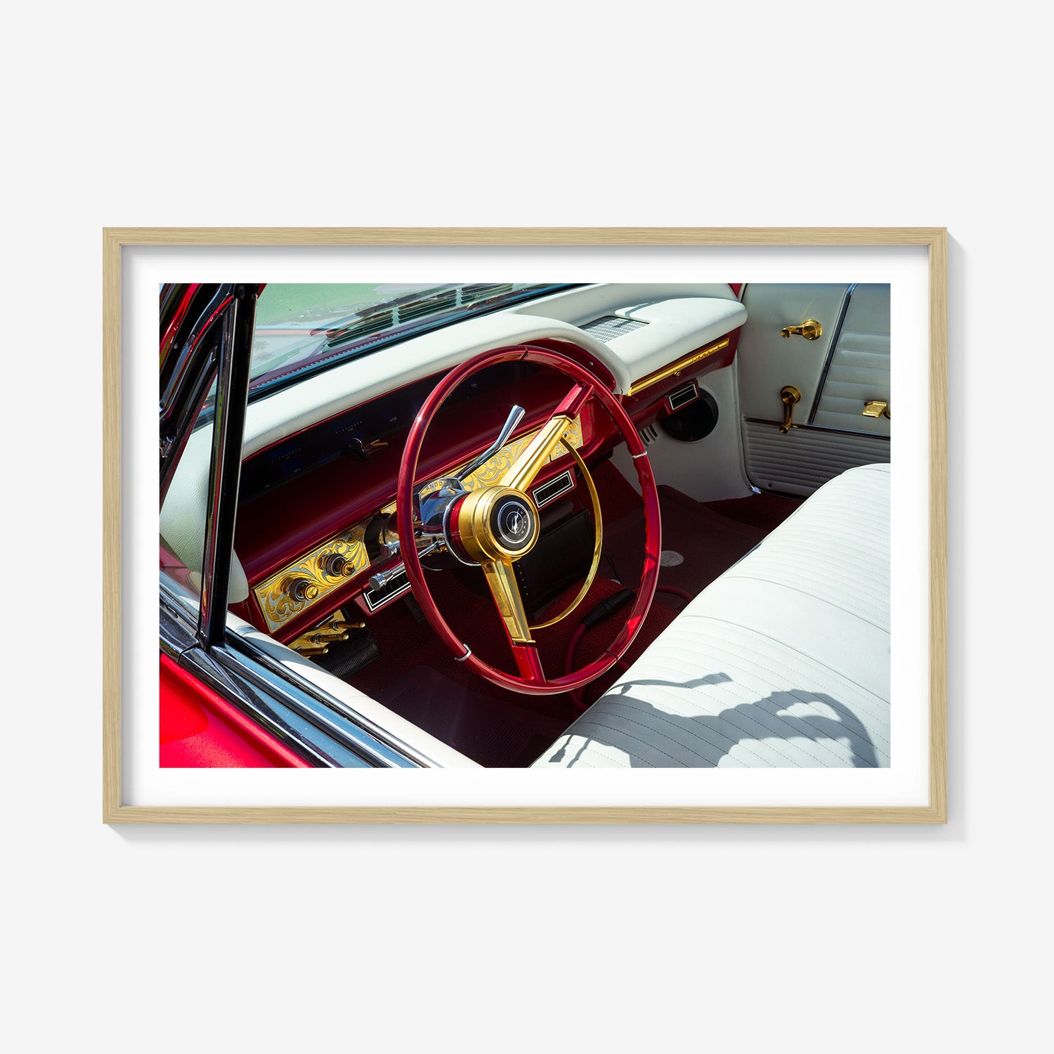 GOLD AND RED CLASSIC DASH