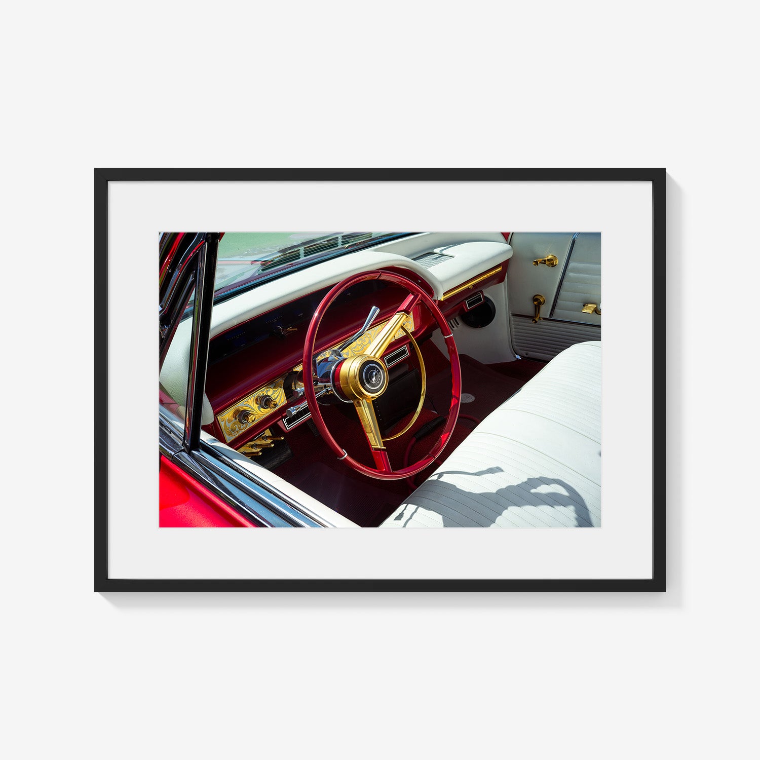 GOLD AND RED CLASSIC DASH