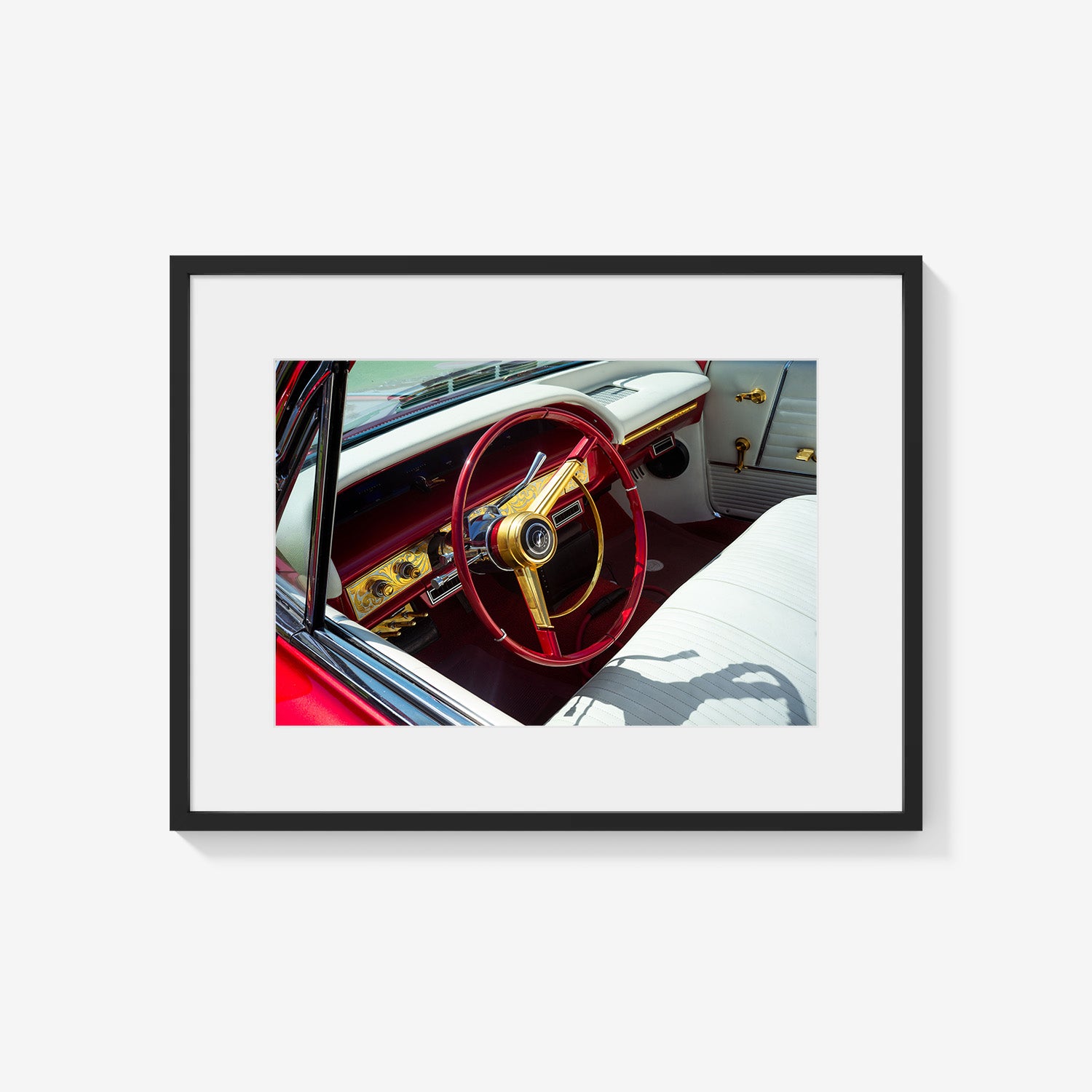 GOLD AND RED CLASSIC DASH