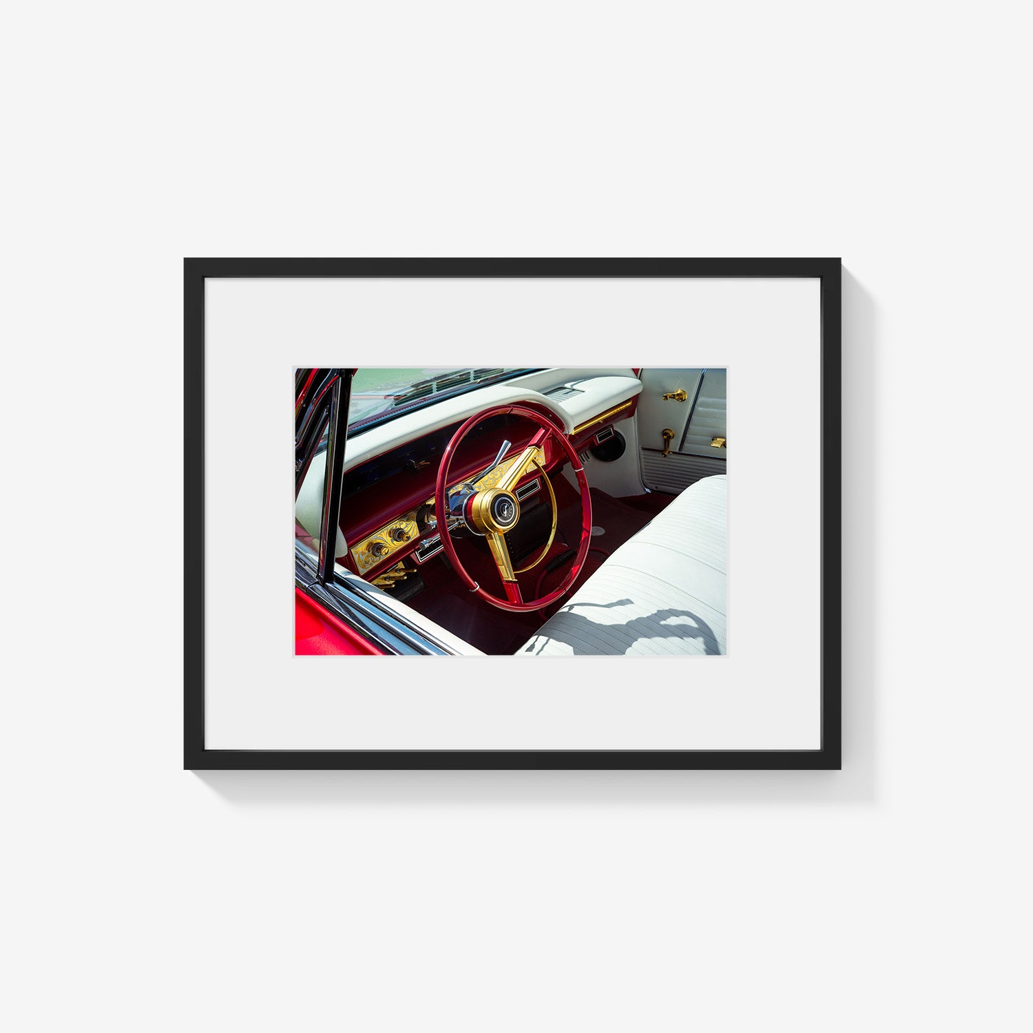 GOLD AND RED CLASSIC DASH