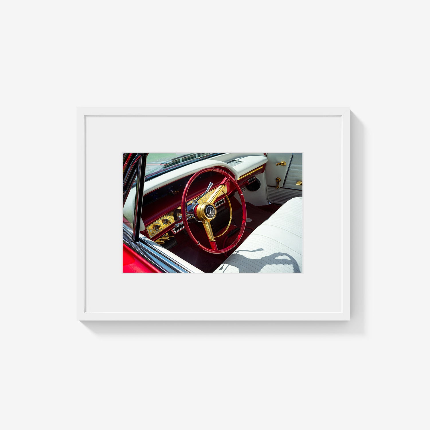 GOLD AND RED CLASSIC DASH