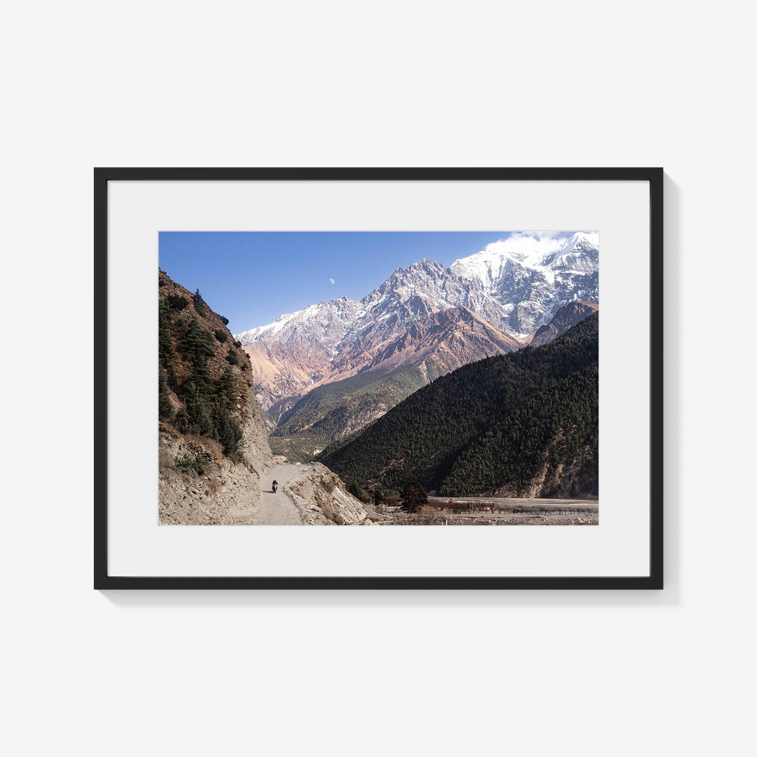MOON OVER MOUNTAINS