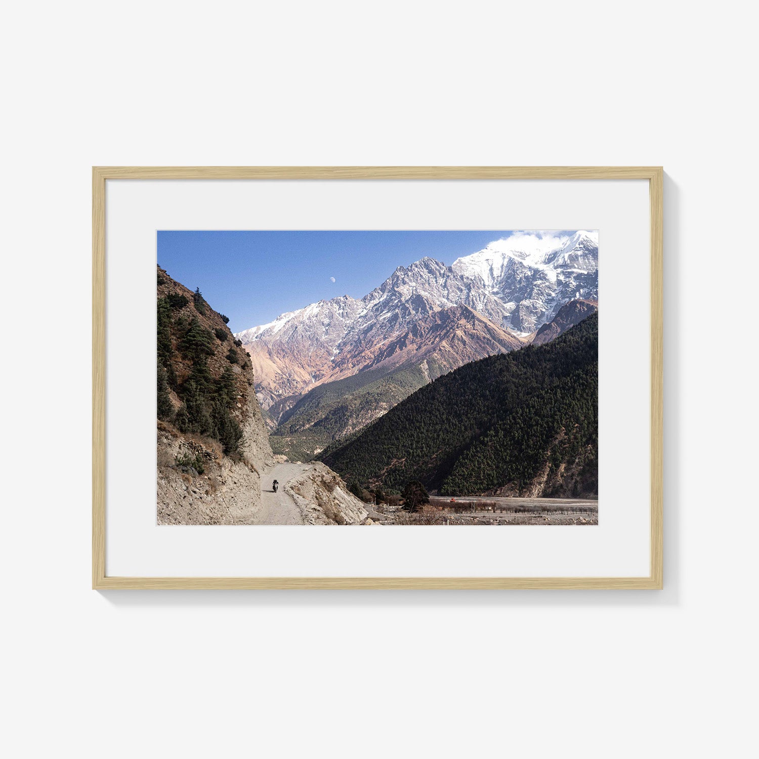 MOON OVER MOUNTAINS