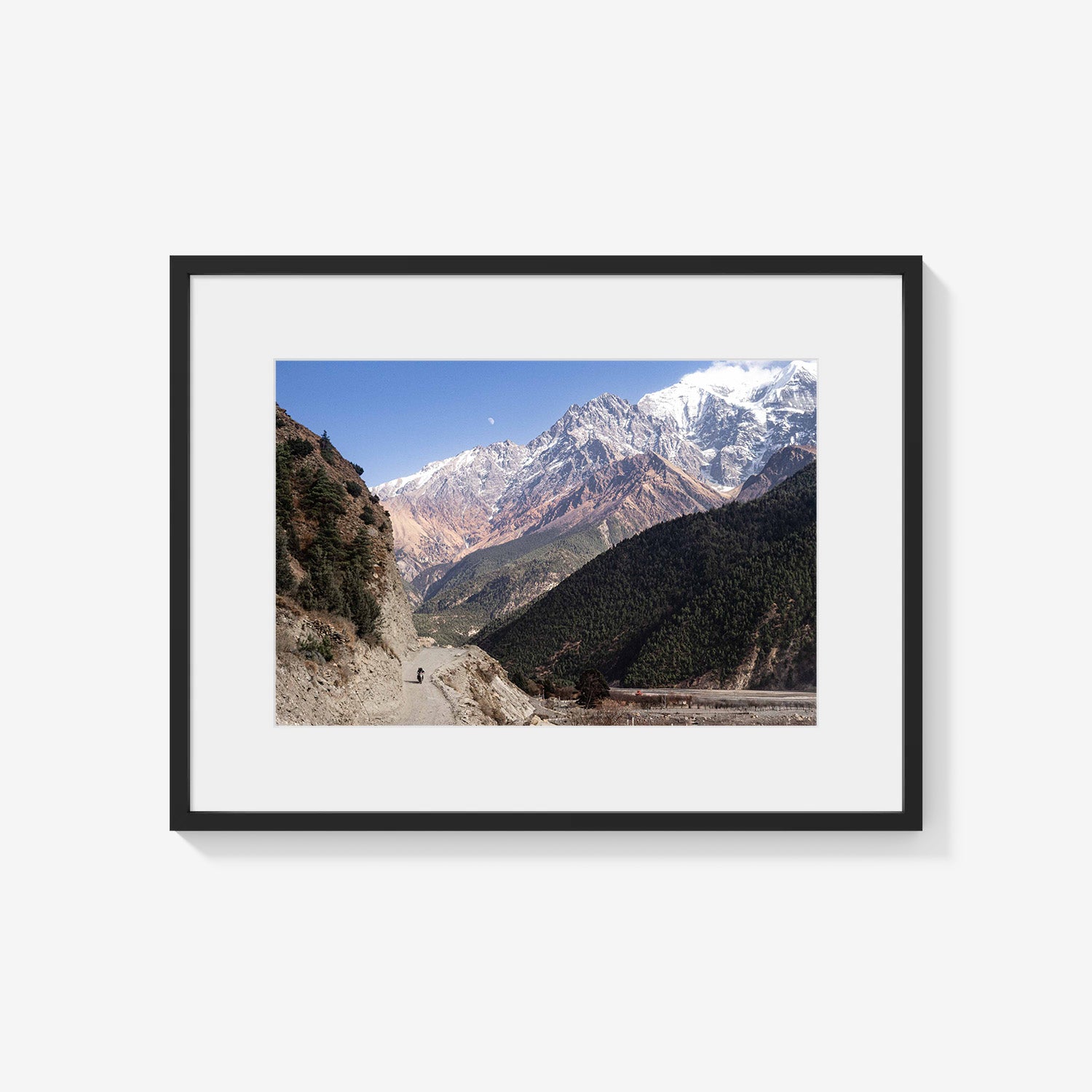 MOON OVER MOUNTAINS