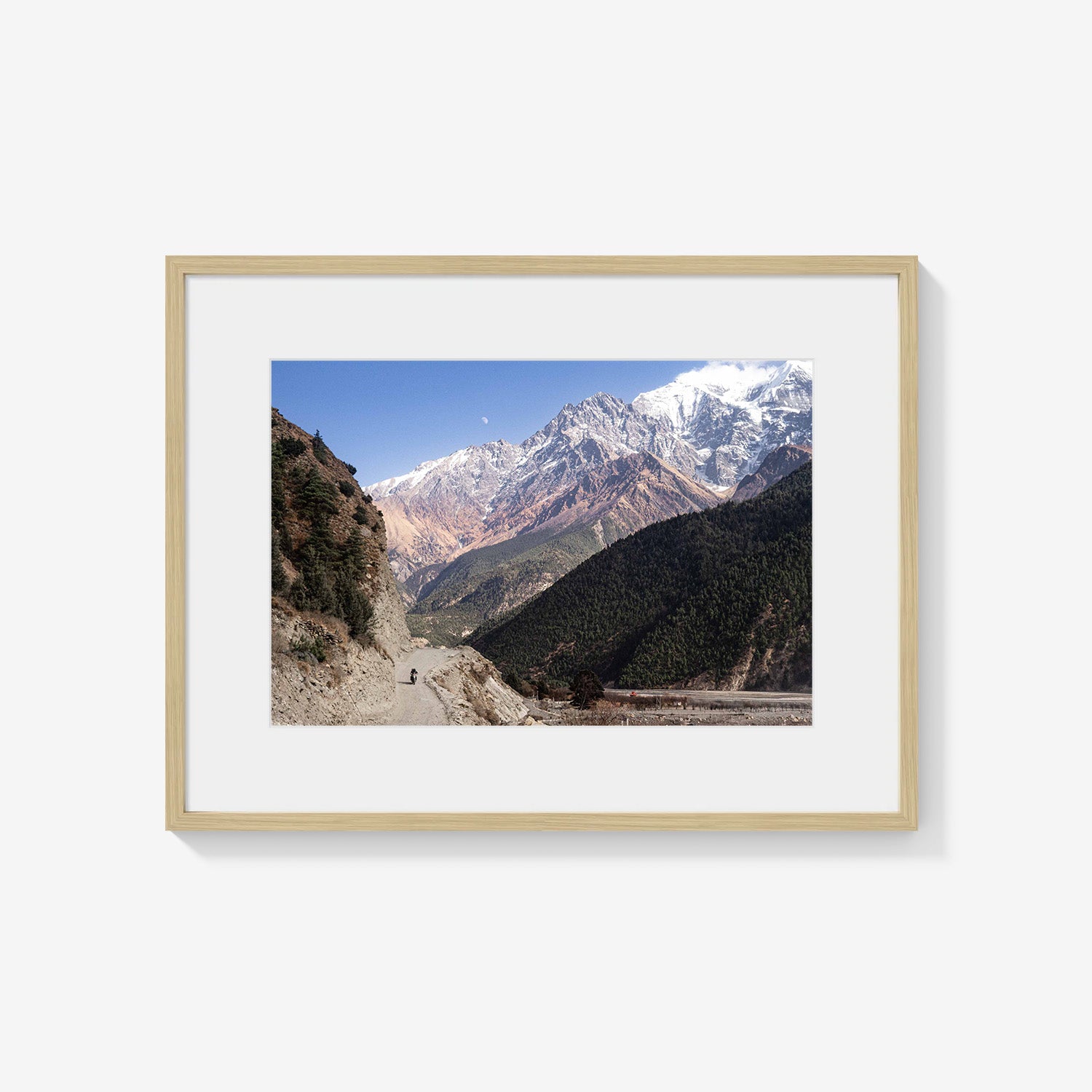 MOON OVER MOUNTAINS