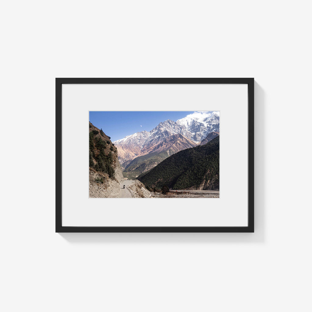 MOON OVER MOUNTAINS