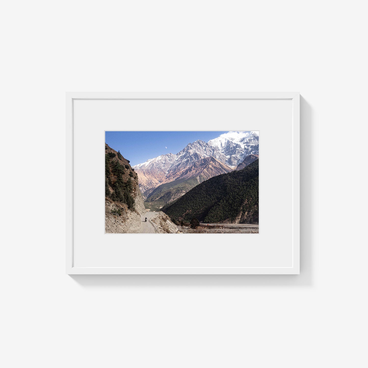 MOON OVER MOUNTAINS