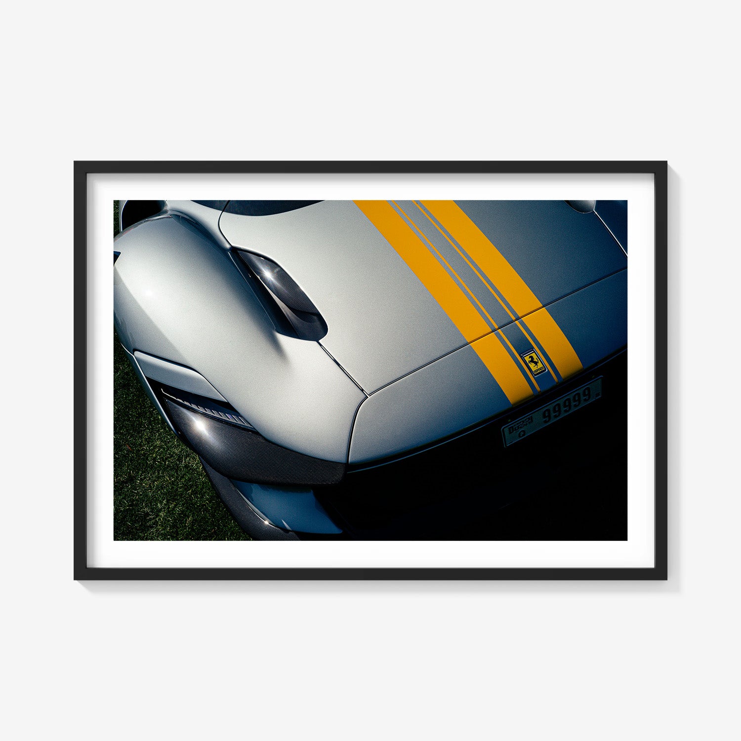 SILVER FERRARI
