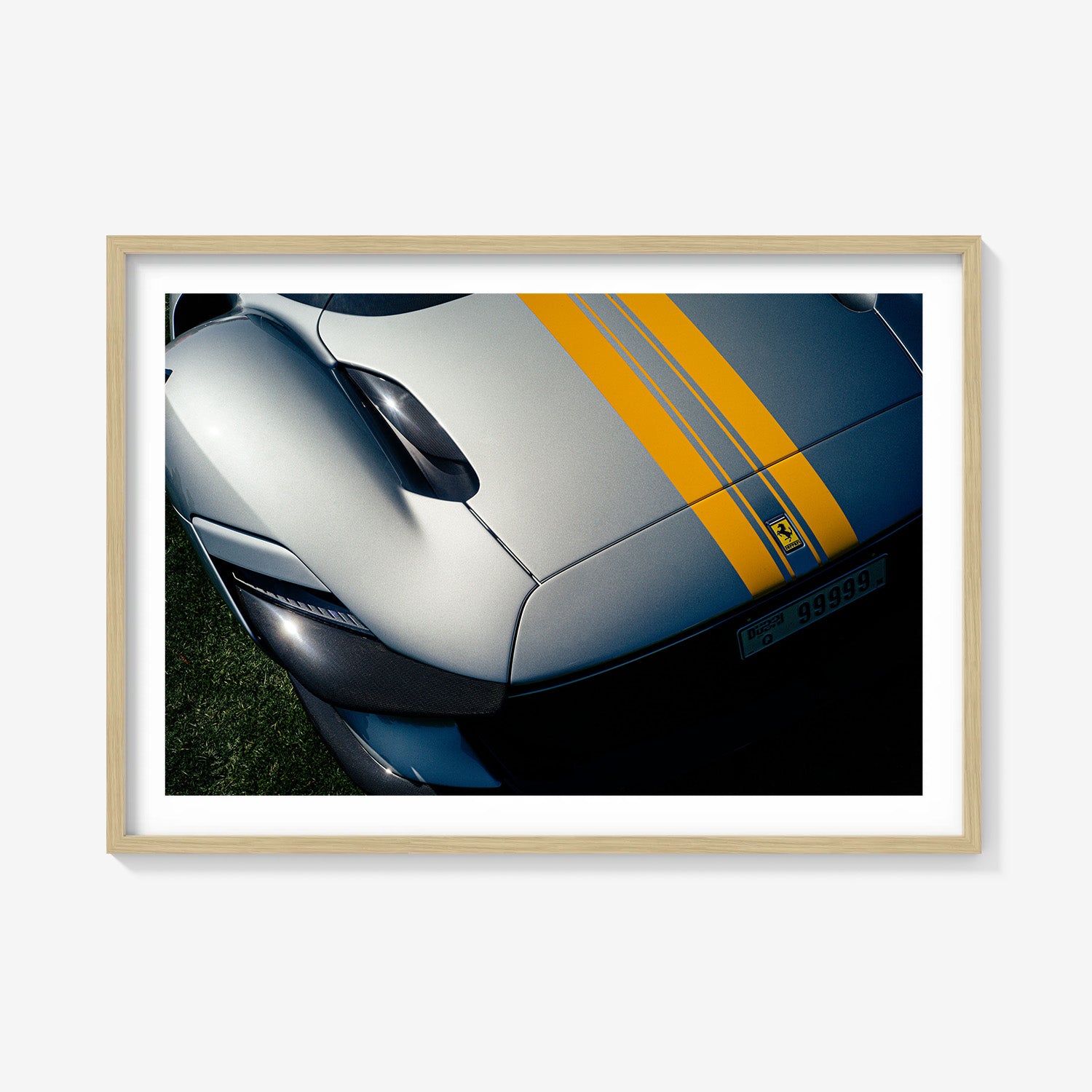 SILVER FERRARI