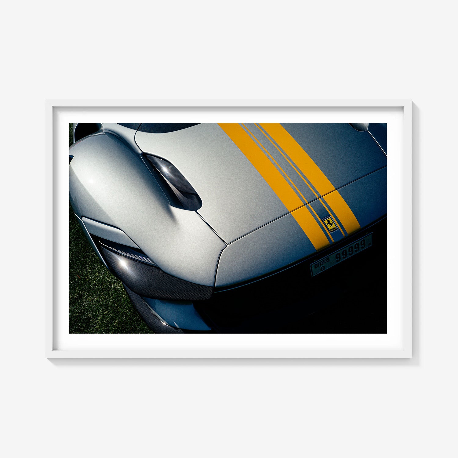 SILVER FERRARI
