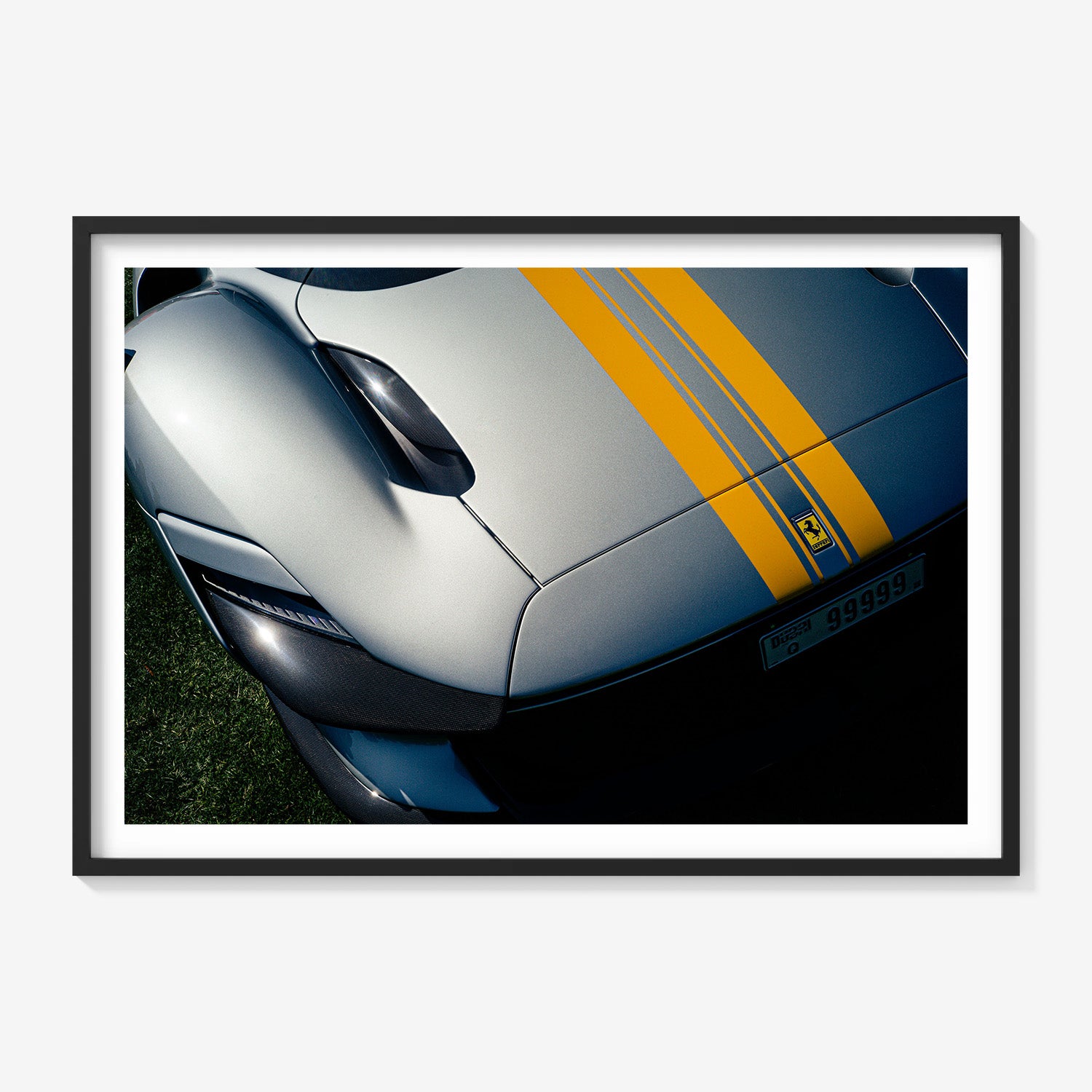 SILVER FERRARI
