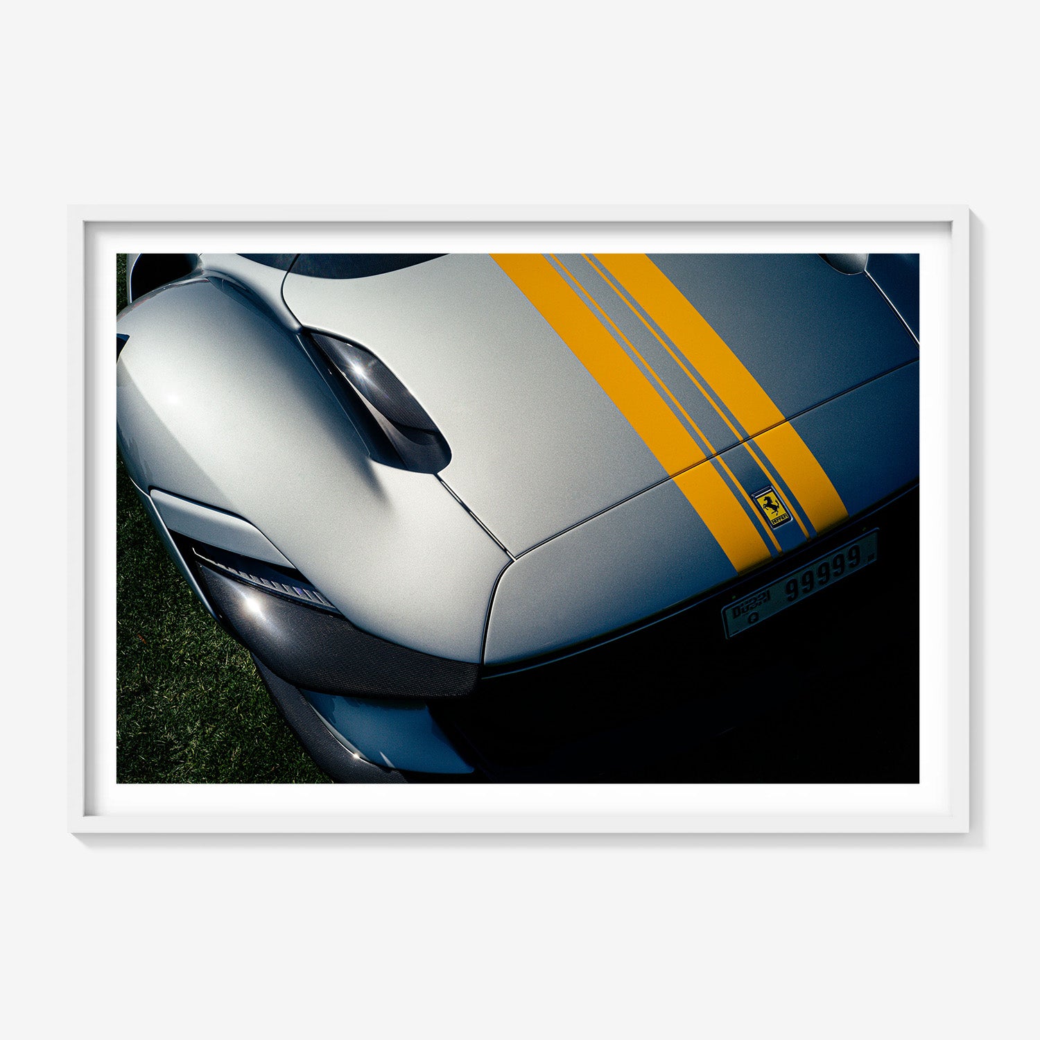 SILVER FERRARI