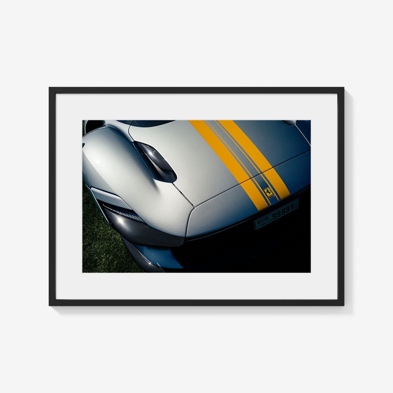SILVER FERRARI