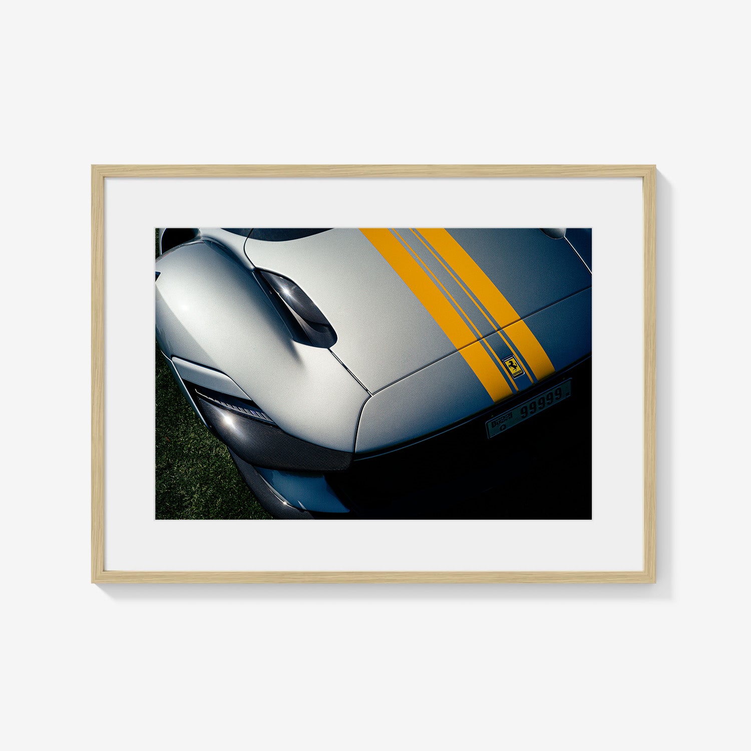SILVER FERRARI