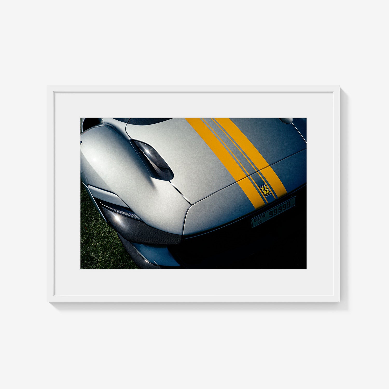 SILVER FERRARI