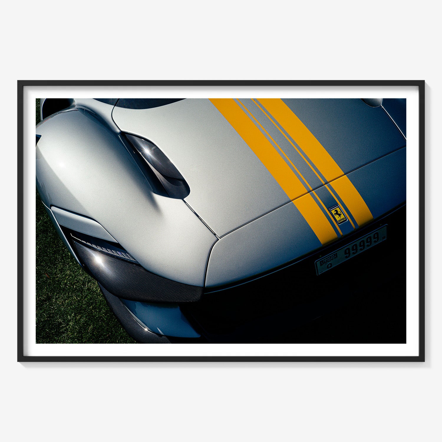 SILVER FERRARI