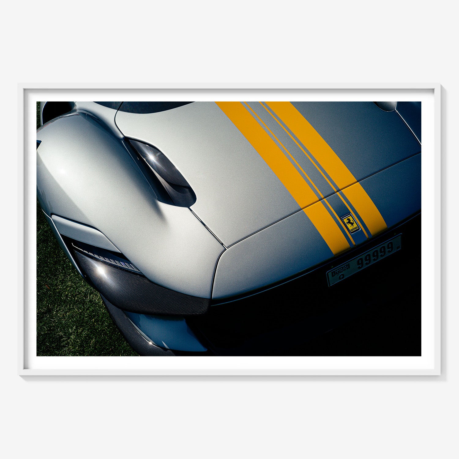 SILVER FERRARI
