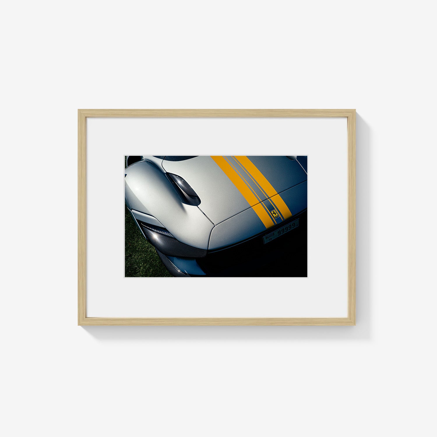 SILVER FERRARI